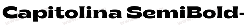 Capitolina SemiBold字体转换 Capitolina SemiBold字体转换